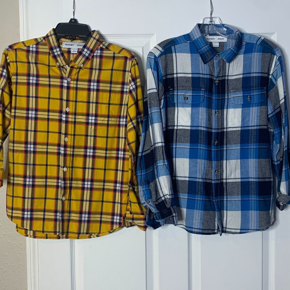 Old Navy Button Down Flex Built Long Sleeve Shirts